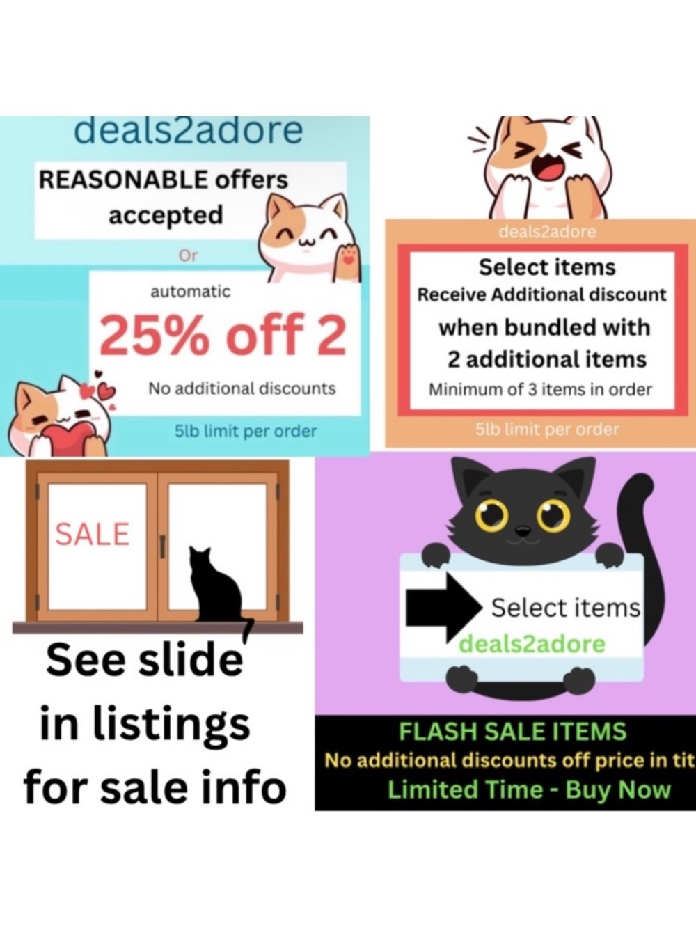 SALE    SALES - READ FOR DETAILS